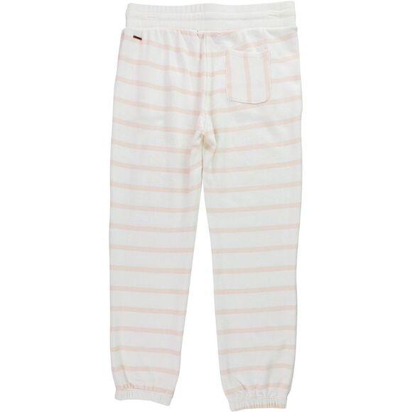 n:philanthropy Womens Striped Relaxed Jogger Casual Pants, peachwhite, M - Picture 2 of 2
